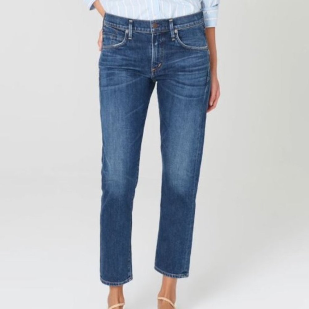Citizens of Humanity Jeans - Elsa Mid Rise Slim Fit Crop - Size 28